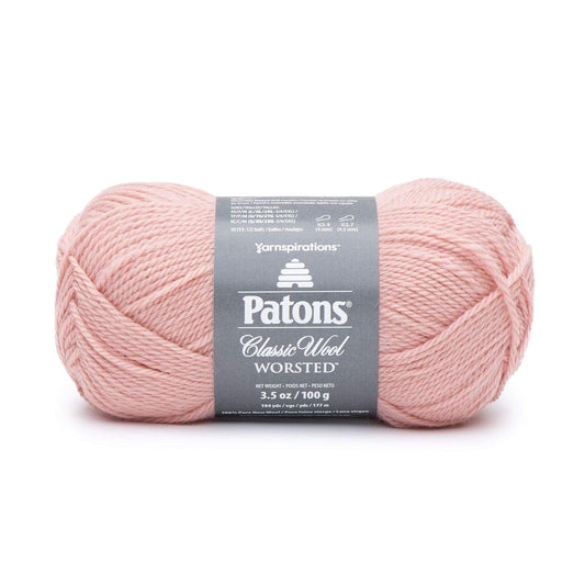 Spinrite Yarns (CA) Patons Classic Wool Yarn, Pink Quartz