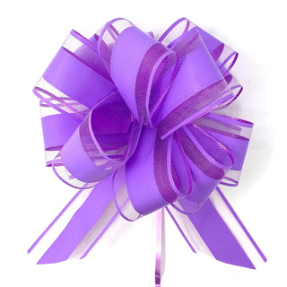 allgala Decorative Ribbon Trim, 6 Inch (Pack of 12), Lavender