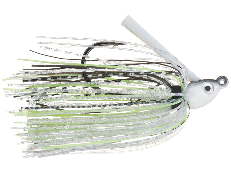 Dirty Jigs Compact Swim Jig Chartreuse Shad 5/16 oz.