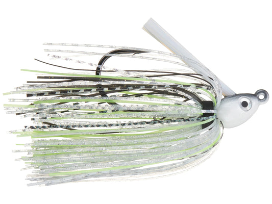 Dirty Jigs Compact Swim Jig Chartreuse Shad 3/8 oz.
