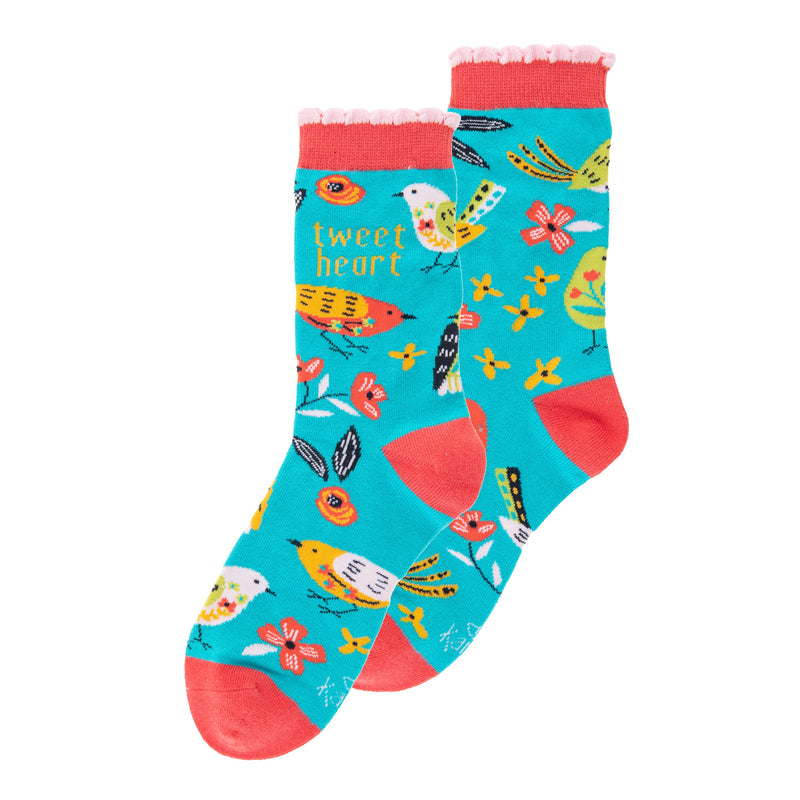 Karma Gifts, Crew Socks Bird