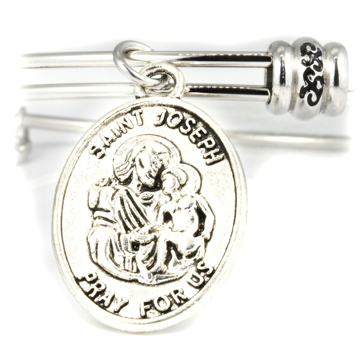 Dave The Bunny Bracelet, Silver, Bangle,Charm