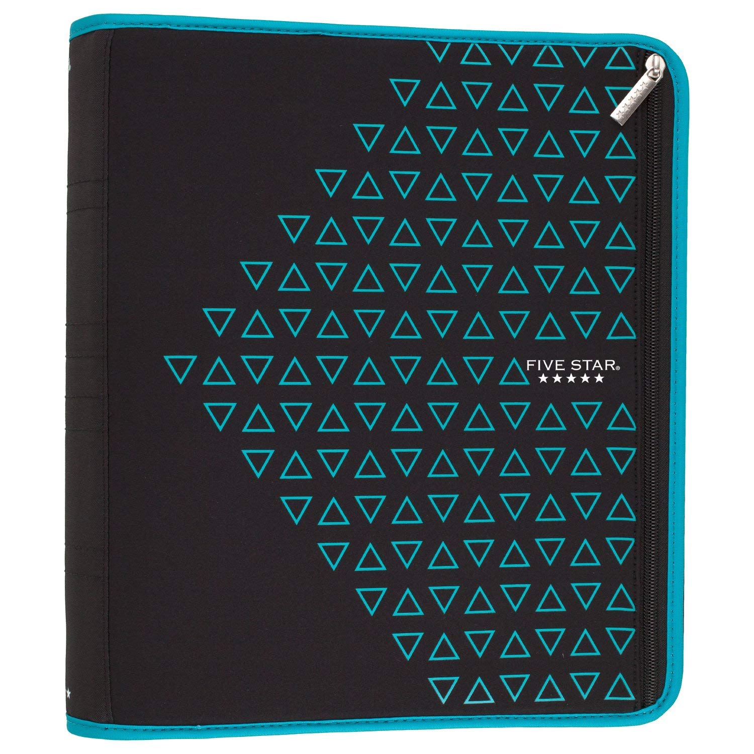 ACCO (School) Five Star Zipper Binder, 2 Inch 3 Ring Binder, Xpanz Expandable with Interior Pockets, Color Selected For You, 1 Count (29040),13.63" x 2.63" x 12", Assorted Colors
