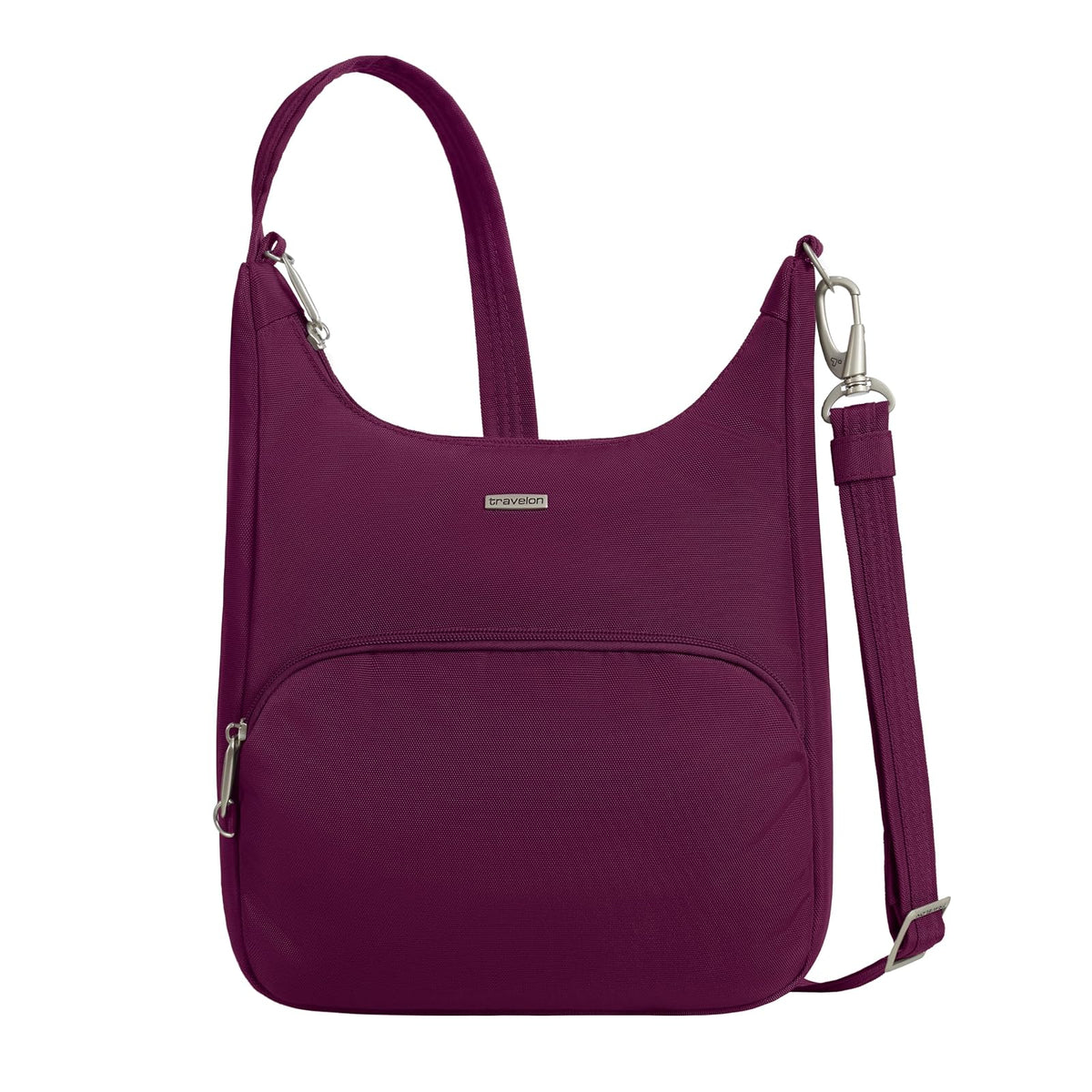 Travelon Handbag, One Size, Burgundy