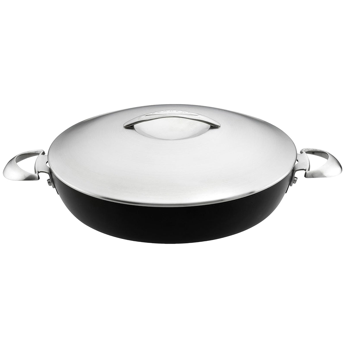 Scanpan Saute Fry Pan, 5.5 quart, Black