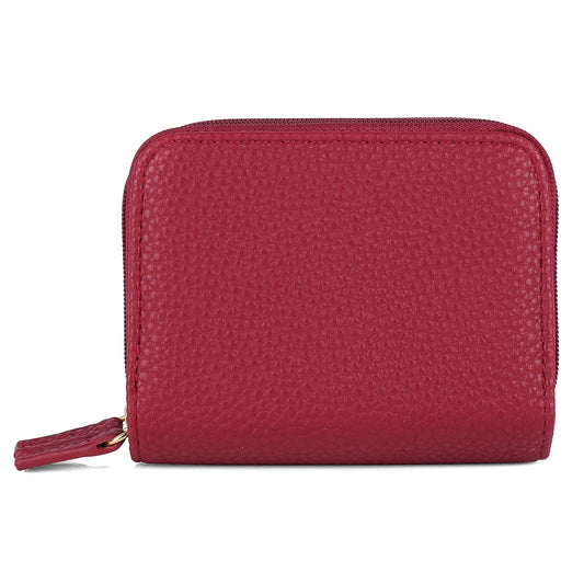 JYS Enterprise Julia Buxton Pebble RFID Pik-Me-Up¬Æ Wizard Wallet Red