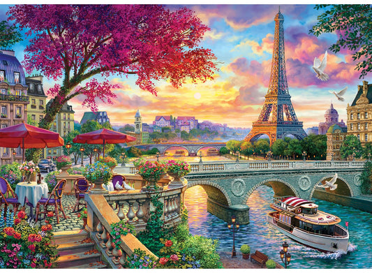 Anatolian Puzzle - Blooming Paris, 3000 Piece Jigsaw Puzzle #4919, Multicolor