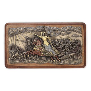 Veronese Design Wall Art, 18.1"L x 10"W, Joan Bronze