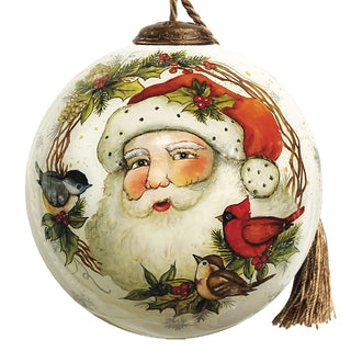 Inner Beauty Hanging Ornament, 3 inch, Green, Red