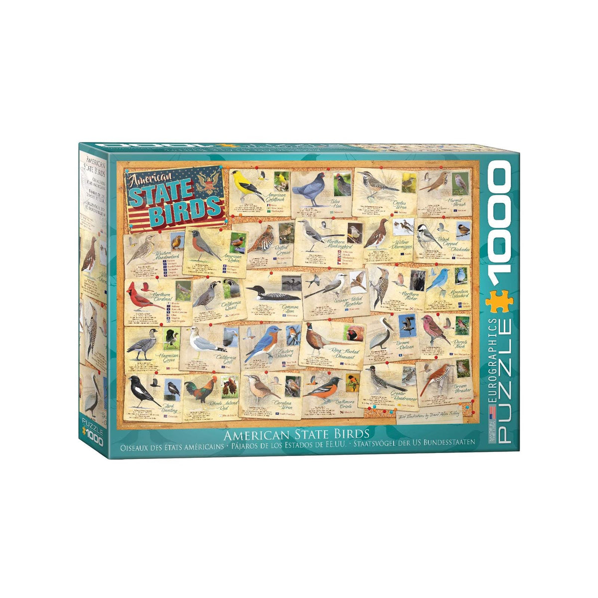 EuroGraphics Puzzles, 1000, Multicolor