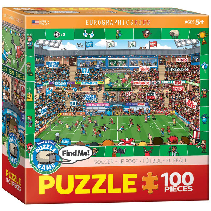 EuroGraphics Puzzles, 100 Piece Puzzle, Brown, Green, Or White