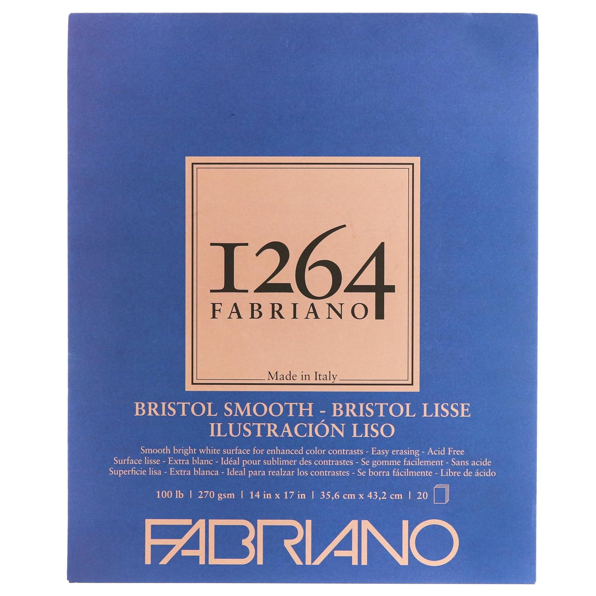 Fabriano Art Media Paper, 14 x 17, White