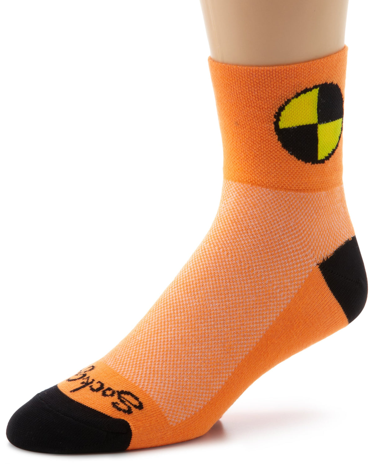 SockGuy Socks, Large-X-Large, Orange