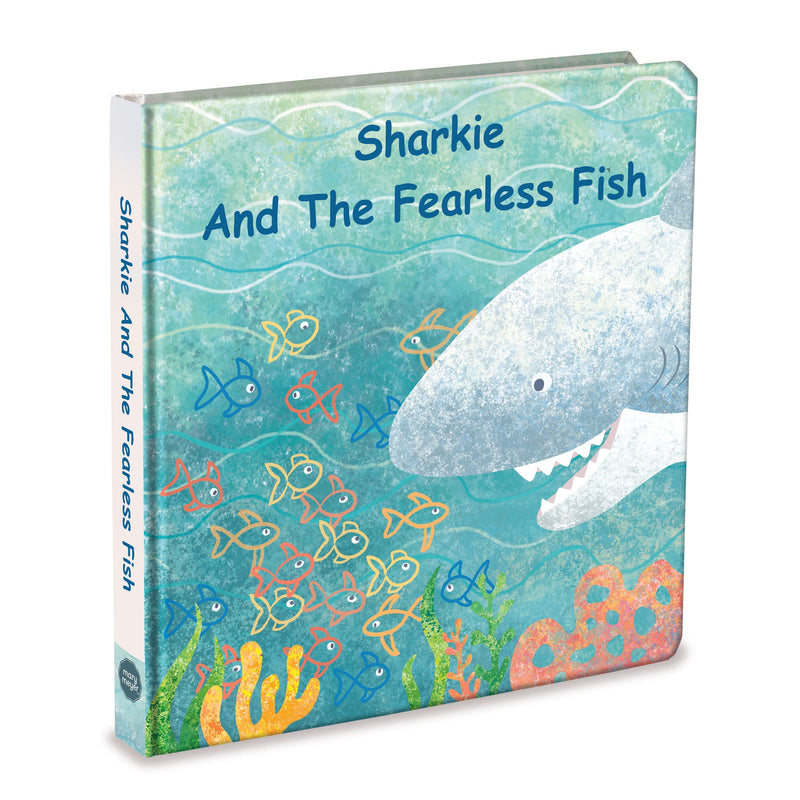 Mary Meyer Board Book, 8 x 8-Inches, Sharkie and The Fearless Fish