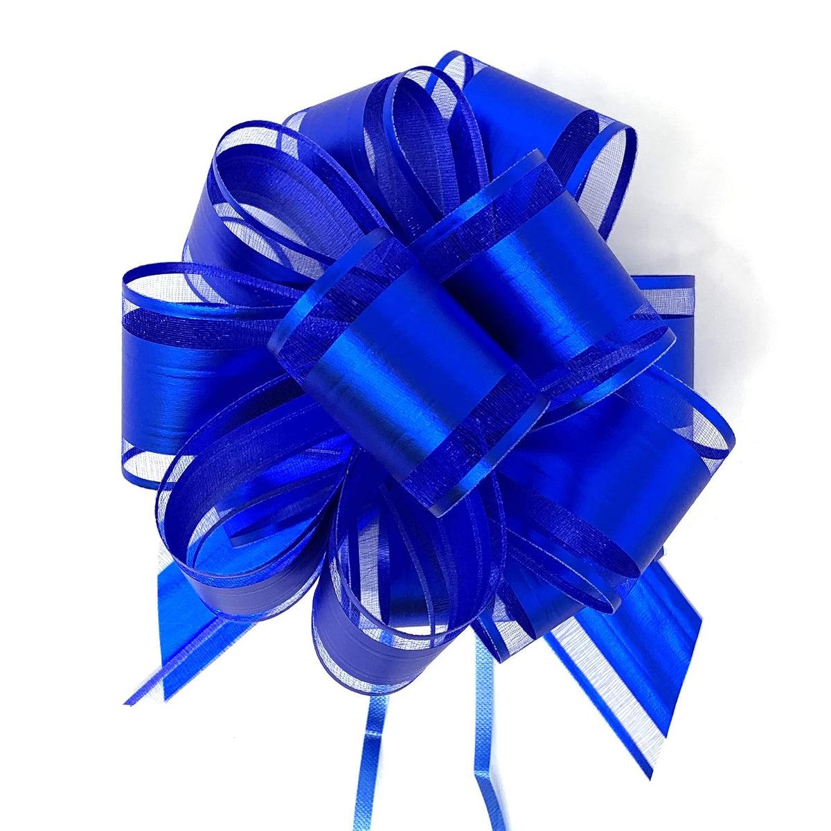 allgala Decorative Ribbon Trim, 6 Inch (Pack of 12), Royal Blue
