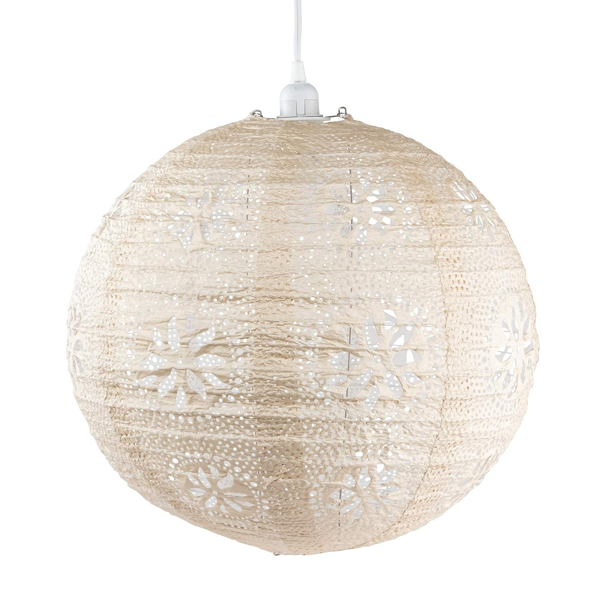 Allsop Light Fixture, 18X18, Pearl