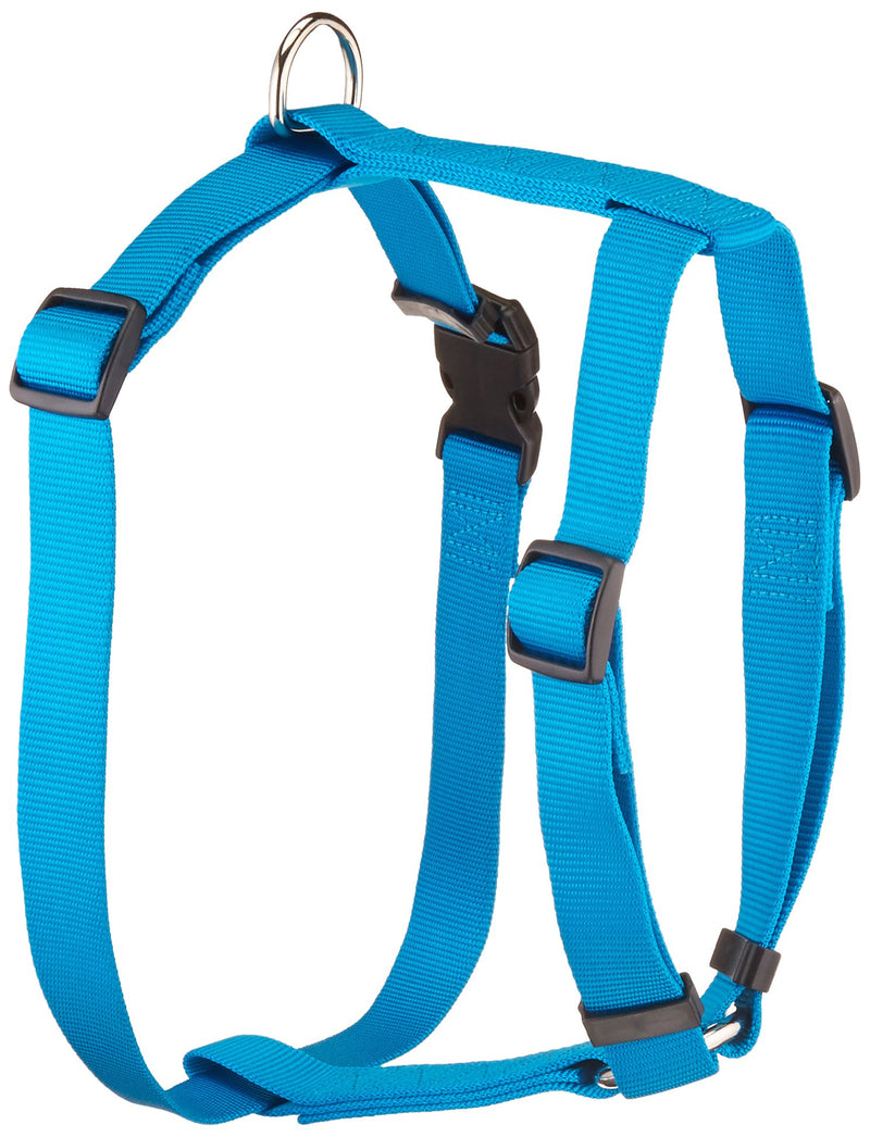 OmniPet Kwik Klip Adjustable Nylon Pet Harness, Hurricane Blue, Large