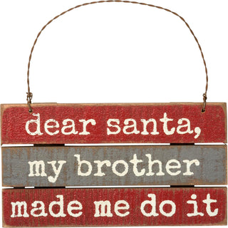 Primitives by Kathy Hanging Ornament