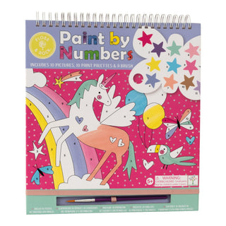 Floss and Rock Paint by Numbers, Fantasy, 10.6-inches Length, Educational Activities for Kids