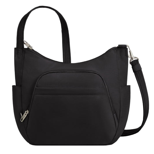 Travelon Anti-Theft Cross-Body Bucket Bag, Black, One Size