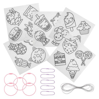 Stephen Joseph Art Craft Kit, 6 inches x 6 inches, Sweet Shop