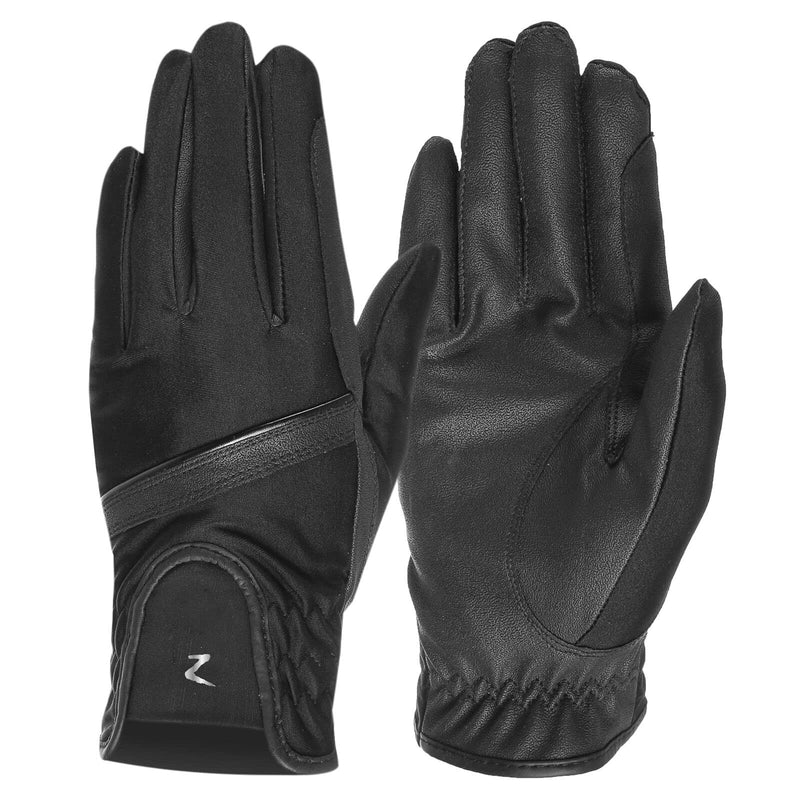 HORZE Womens Evelyn Breathable Gloves - Black - 6