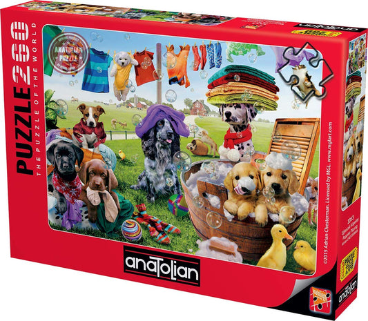 Anatolian Puzzle Puppies Playing Jigsaw Puzzle (260 Piece)