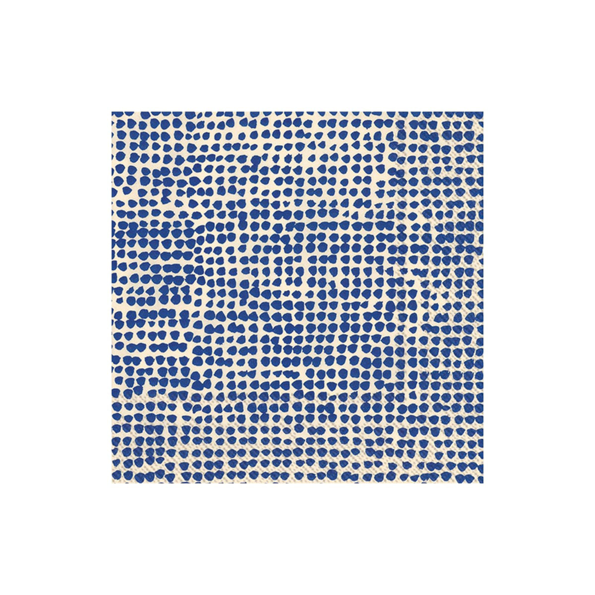 ihr SINCE 1977 Disposable Napkin, 5" x 5", Orkanen Linen/Blue
