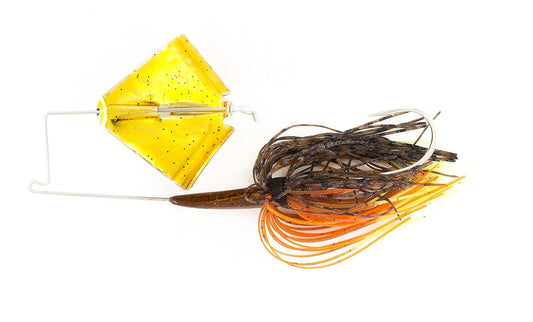 Nichols Lures RB04-38 Reflex Metal Flake Buzzbait Bluegill, 3/8 oz