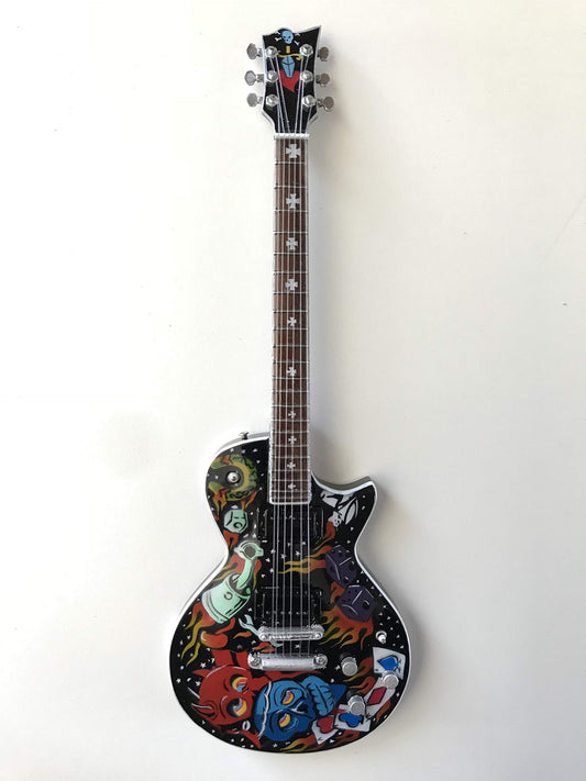 Fan Merch Metallica - James Hetfield Custom Shop Kustom Kulture Miniature Guitar Replica Collectible