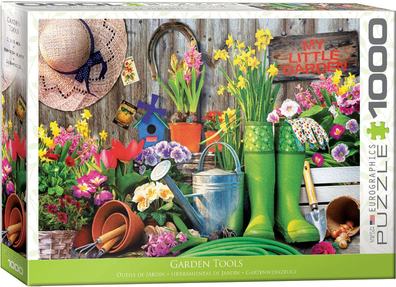 EuroGraphics (EURHR Garden Tools 1000Piece Puzzle 1000Piece Jigsaw Puzzle (6000-5391) , Green