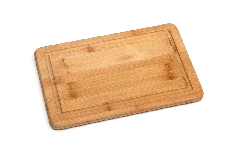 Lipper International 8816 Bamboo Small Cutting and Serving Board, Non Slip Cork Backing