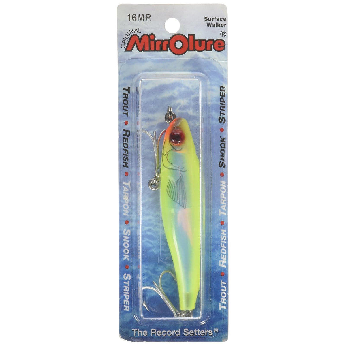 MirrOLure Fishing Hook, 3 Inch, 3/8 oz, Chartreuse