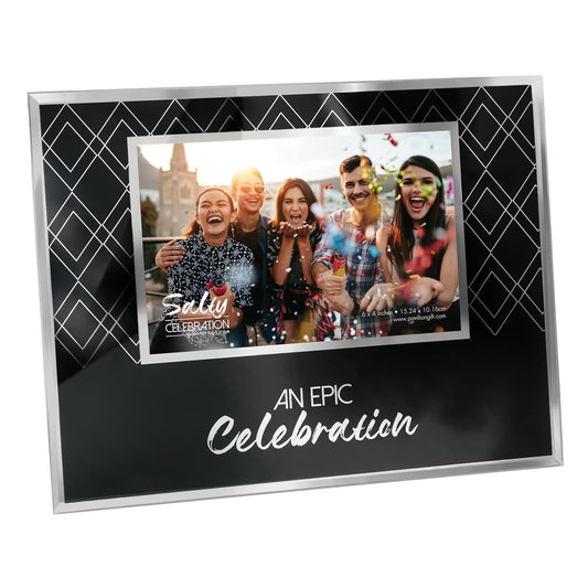Pavilion Gift Company Picture Frame, 9.25" x 7.25", Black