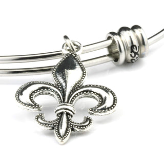Emerald Park Jewelry Bracelet, Silver, Bangle,Charm