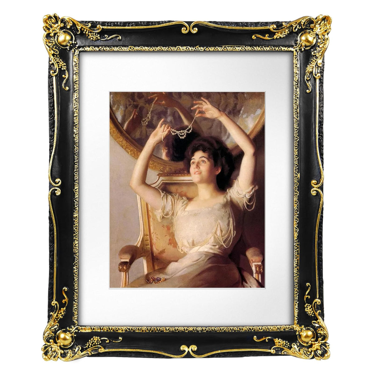 SIMON'S SHOP Picture Frame, 11x14, Black 01