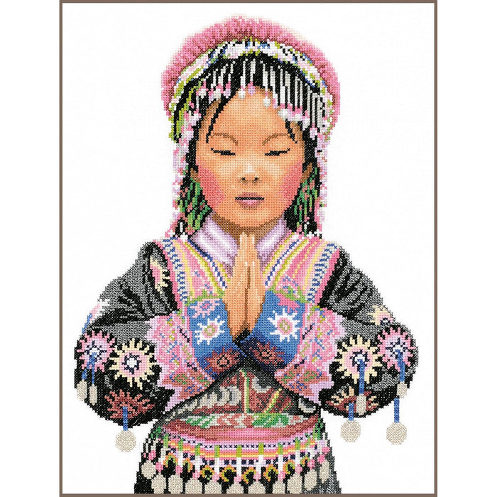 Lanarte Art Craft Kit, ca. 29 x 39 cm / 11,6" x 15,6", Various Colours
