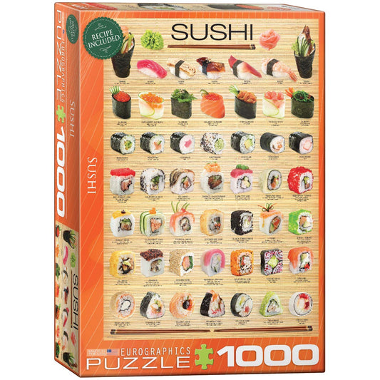 EuroGraphics Sushi Puzzle (1000-Piece) (6000-0597) , Orange