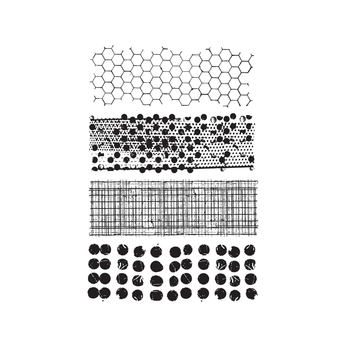 Stampers Anonymous Rubber Stamp, 7 x 8.5 centimeters, Mixed Media