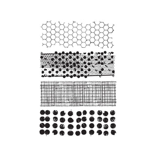 Stampers Anonymous Rubber Stamp, 7 x 8.5 centimeters, Mixed Media