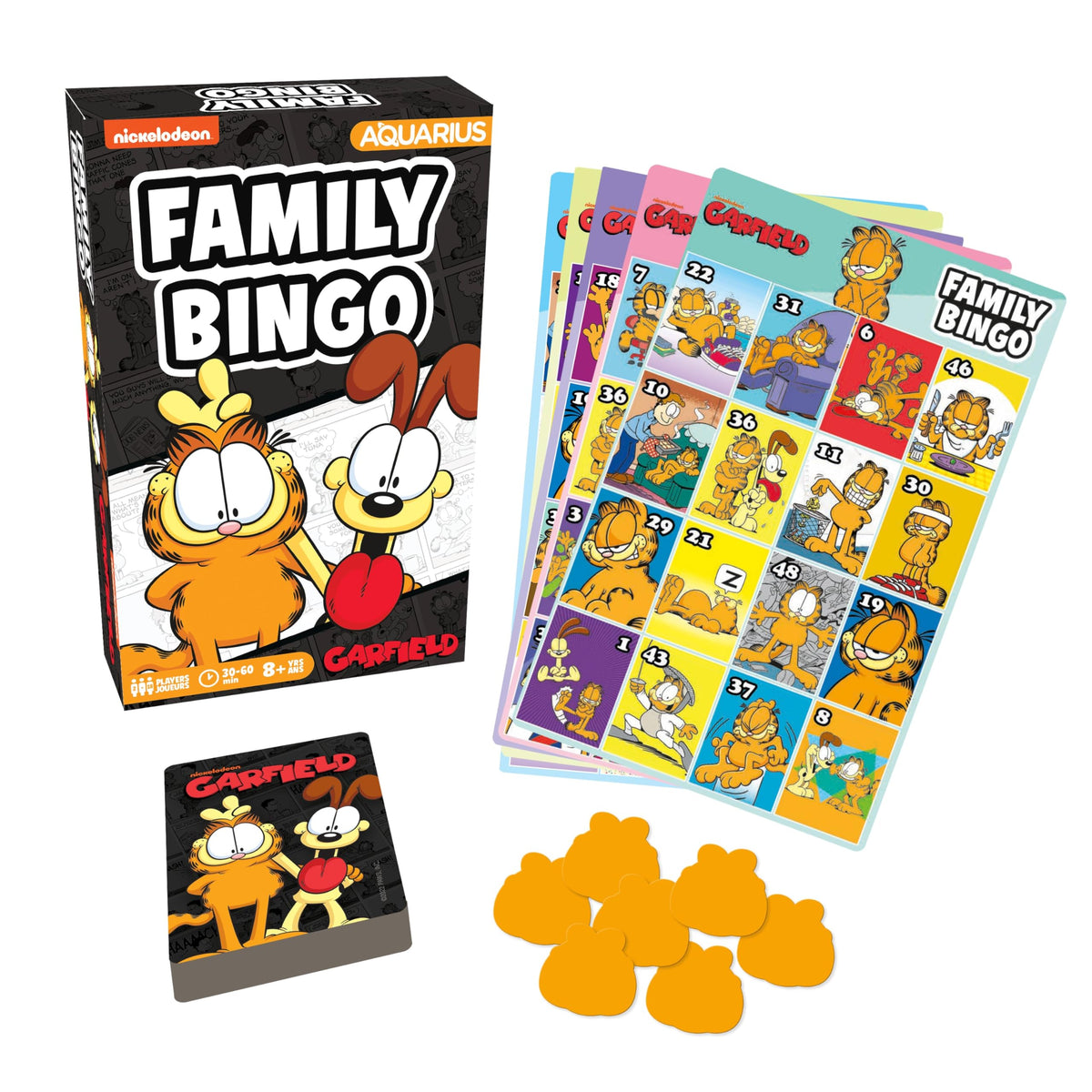 AQUARIUS Tabletop Game, Small, Bingo Game