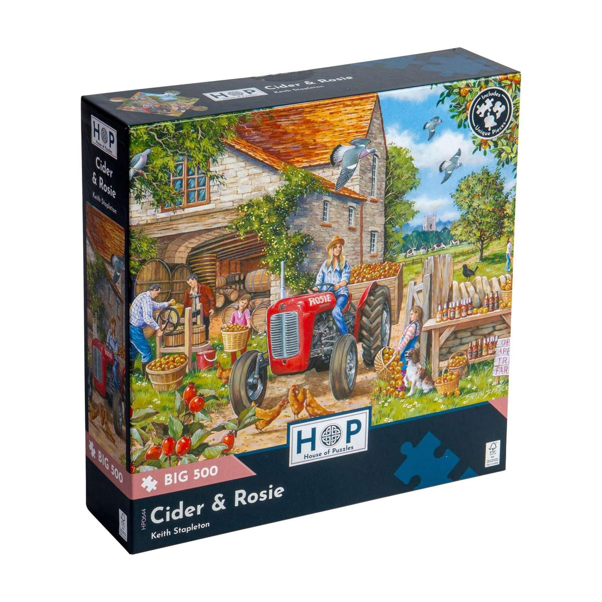 The House of Puzzles Puzzles, One Size, Multicolor