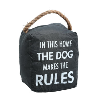 Pavilion Gift Company Doorstop, 5" x 6", Gray, White