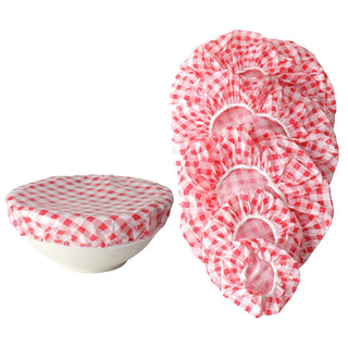 Chef Craft Food Service Supply, 6 Piece Set, Red/White