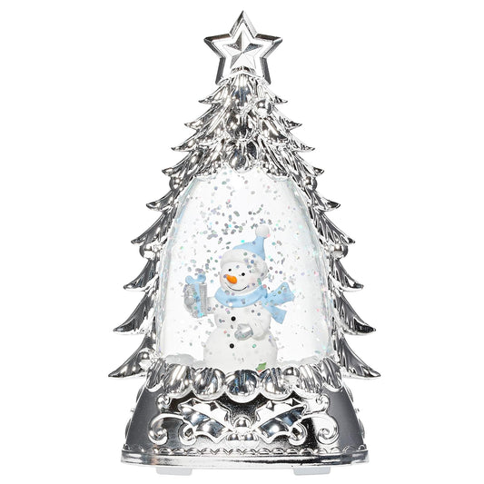Roman Snow Globe, Silver