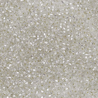 John Bead Craft Bead, 10/0, Silver Lined Crystal