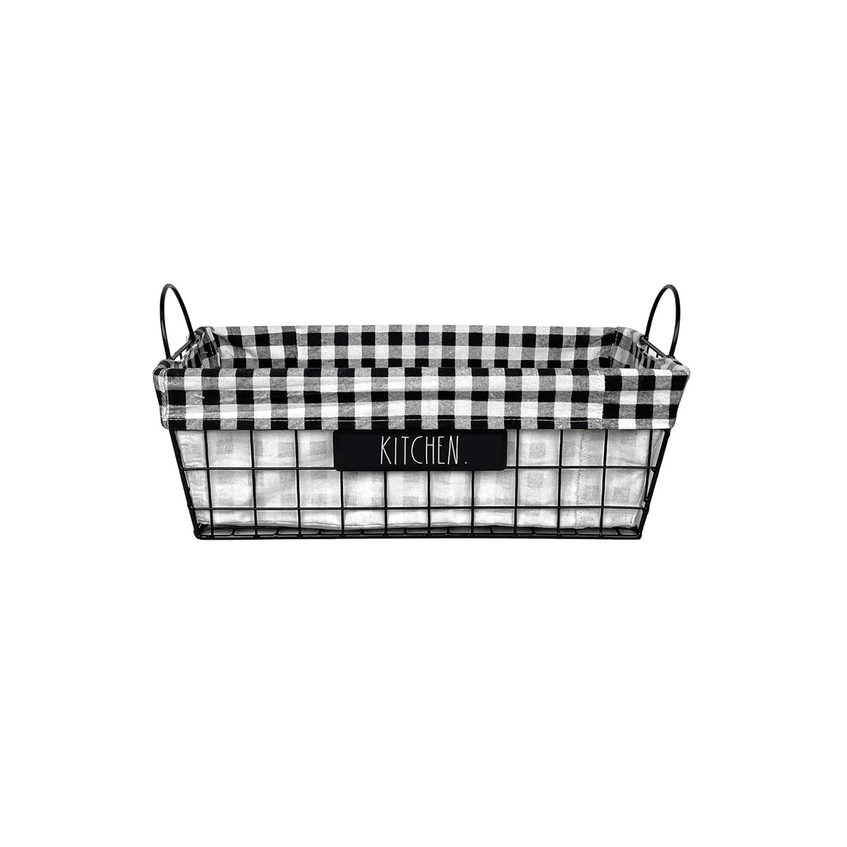 Rae Dunn Item Container, White, Rustic