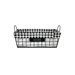 Rae Dunn Item Container, White, Rustic