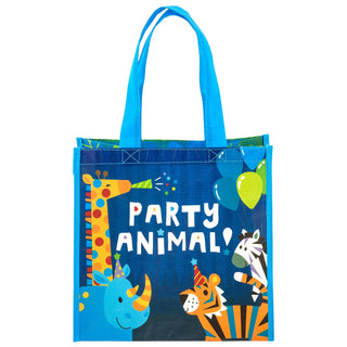 Stephen Joseph boys Zoo Stephen Joseph Gifts Medium Recycled Gift Bag, Zoo, No Size US
