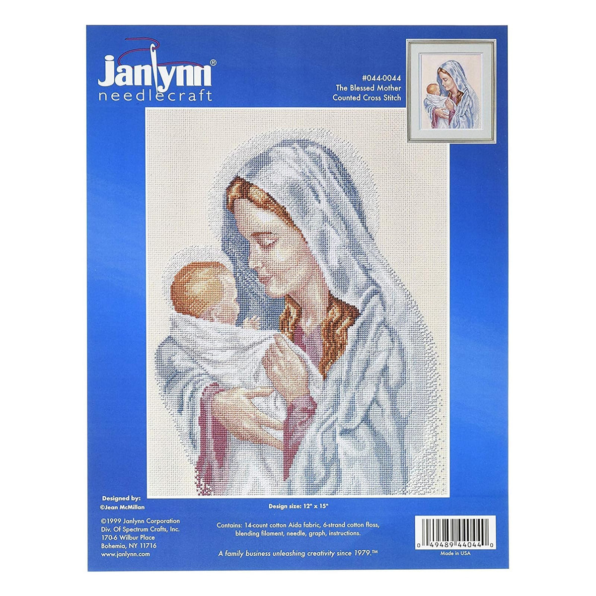 Janlynn Art Craft Kit, By the yard, Multicolored